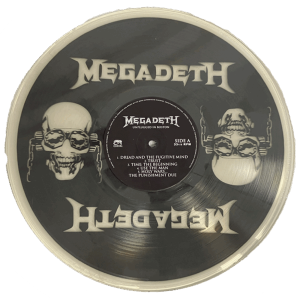 MEGADETH - "Unplugged In Boston" Special Picture Vinyl (lim. 25 Stück) – Bild 2