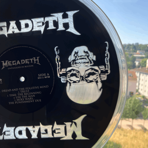 MEGADETH - "Unplugged In Boston" Special Picture Vinyl (lim. 25 Stück) – Bild 4