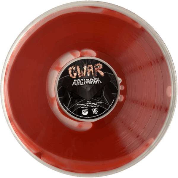 GWAR - "Ragnarök" Blood filled Vinyl, von innen nach aussen abspielend! (lim. 50 Stück, EU only) – Bild 2