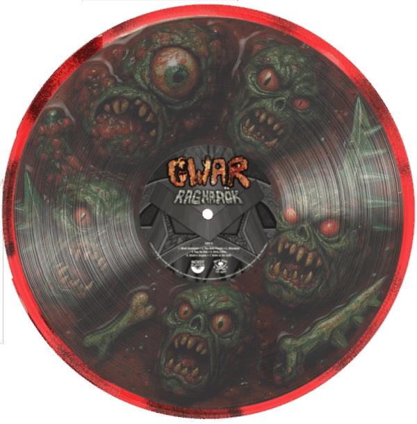 GWAR - "Ragnarök" Special Picture Vinyl, von innen nach aussen abspielend! (lim. 50 Stück, EU only) – Bild 2