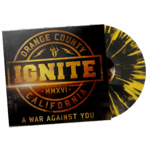 IGNITE – „A War Against You“ Splatter Vinyl (lim. 111 Stück)